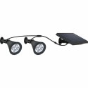 Reflektor solarny Lumi Garden Family Spiky 2 w 1 Czarny Aluminium Stal (2 Sztuk)