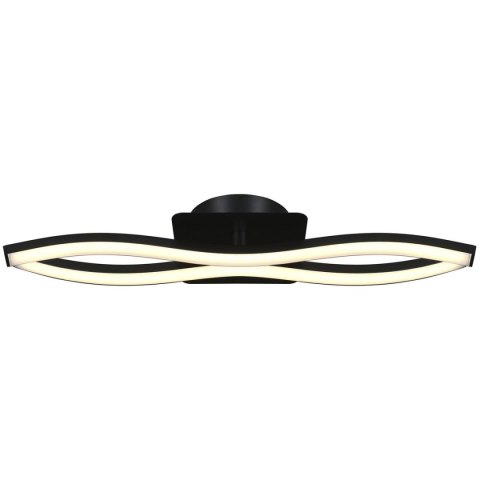 Kinkiet LED Activejet AJE-SALY Czarny Ciepła Biel 80 1100 Lm 220-240 V (1 Części)