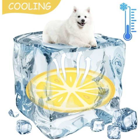 Chłodząca Mata dla Zwierząt Mascow TOY88521 Pomarańczowy (Odnowione A)