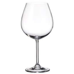 Zestaw kieliszków do wina Bohemia Crystal Clara 650 ml 6 Części (6 Sztuk)
