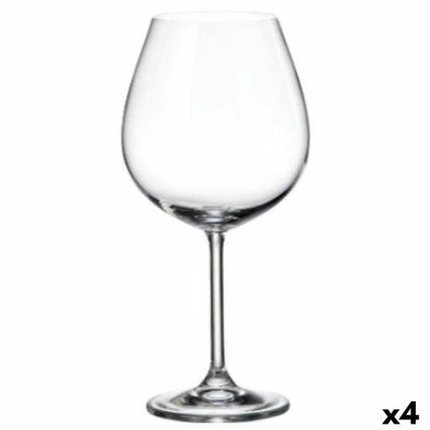 Zestaw kieliszków do wina Bohemia Crystal Clara 650 ml 6 Części (6 Sztuk) (4 Sztuk)