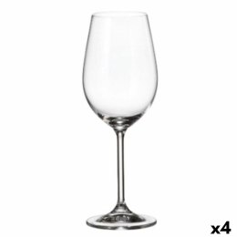Zestaw kieliszków do wina Bohemia Crystal Clara Biały 350 ml 6 Części (6 Sztuk) (4 Sztuk)
