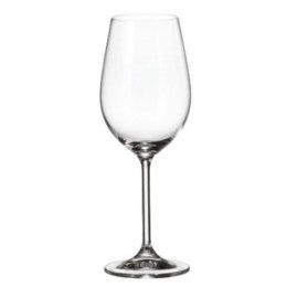 Zestaw kieliszków do wina Bohemia Crystal Clara Biały 350 ml 6 Części (6 Sztuk) (4 Sztuk)