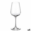 Zestaw kubków Bohemia Crystal Sira 360 ml Biały 6 Części 6 x 8 x 22 cm (6 Sztuk) (4 Sztuk)