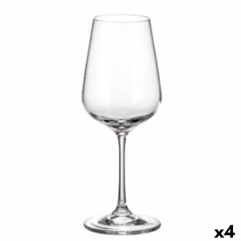 Zestaw kubków Bohemia Crystal Sira 360 ml Biały 6 Części 6 x 8 x 22 cm (6 Sztuk) (4 Sztuk)