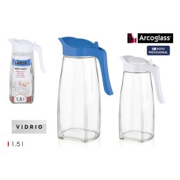 Kufelek z Zakrętką i Dozownik Arcoglass Szkło 1,5 L (6 Sztuk)