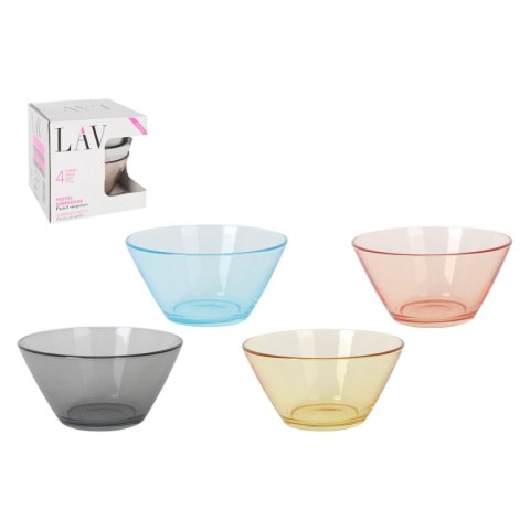 Miska na Przekąski LAV 345 ml ø 12 x 6,1 cm 4 Części (6 Sztuk)