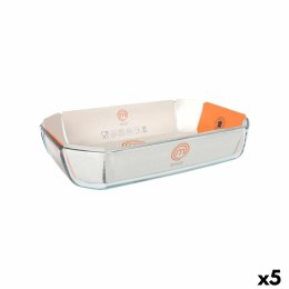 Półmisek Kuchenny MasterChef Prostokątny 3,2 L 33 x 22 x 6,5 cm 33 x 22 cm (5 Sztuk)