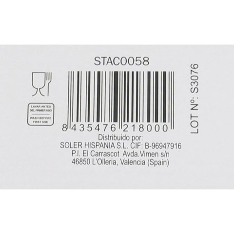 Zestaw do kawy Santa Clara 90 ml (6 Sztuk)