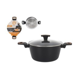 Garnek z Pokrywką MasterChef 24 cm 2,5 mm (4 Sztuk)