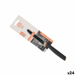 Nóż Obierak do Warzyw MasterChef Czarny Srebrzysty 11,5 cm (24 Sztuk)