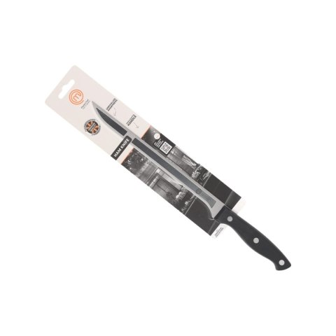 Nóż do Szynki MasterChef 23 cm Czarny Srebrzysty (18 Sztuk)