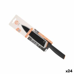 Nóż kuchenny MasterChef Chef Czarny Srebrzysty 20 cm (24 Sztuk)