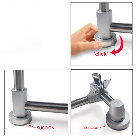 Stojak na szynkę Quttin INOX 50 x 22 x 32 cm (4 Sztuk)