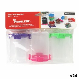 Set Pojemników na Lunch Privilege 140 ml 6,8 x 5 x 5 cm 3 Części (24 Sztuk)