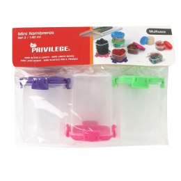 Set Pojemników na Lunch Privilege 140 ml 6,8 x 5 x 5 cm 3 Części (24 Sztuk)