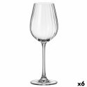 Kieliszek do wina Bohemia Crystal Optic Przezroczysty 400 ml 6 Sztuk
