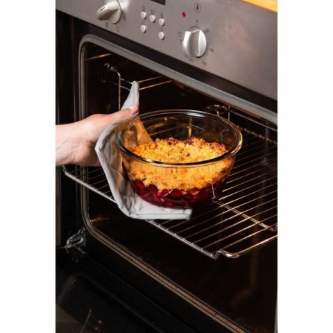 Zestaw hermetycznych pojemników kuchennych segmentowych Pyrex Niebieski 0,7 L 3 Części