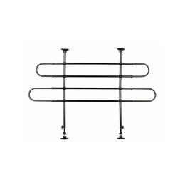 Bariera bezpieczeństwa Trixie Czarny 85-140 cm 75-110 cm
