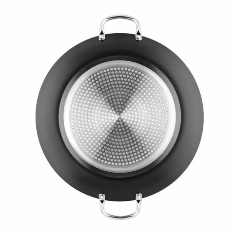 Garnek Monix Resistent Plus M371630 Czarny Stal nierdzewna Aluminium Ø 30 cm