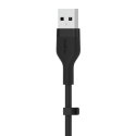 Kabel USB-C do USB Belkin BOOST↑CHARGE Flex Czarny 3 m (1 Sztuk)