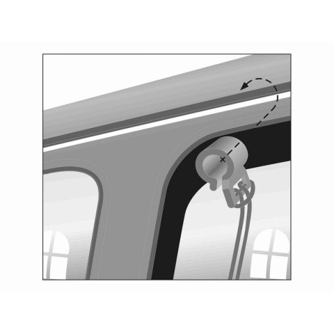 Siatka bezpieczeństwa Trixie Czarny 120 × 100 CM