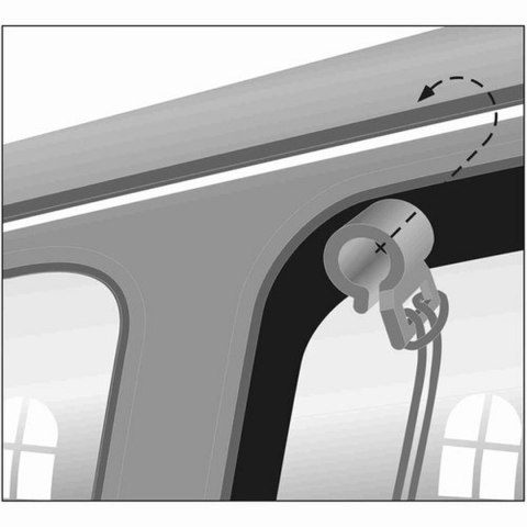 Siatka bezpieczeństwa Trixie Czarny 120 × 100 CM