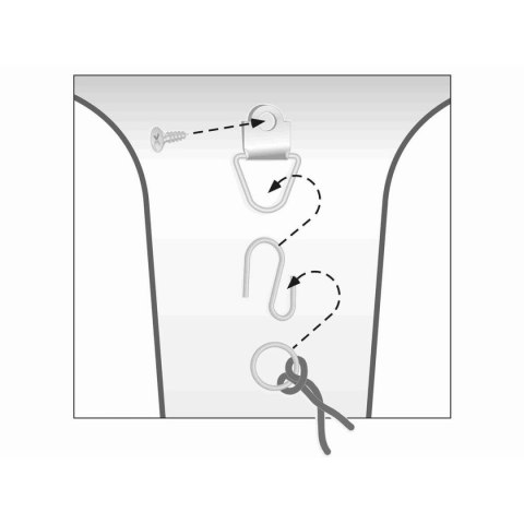 Siatka bezpieczeństwa Trixie Czarny 120 × 100 CM