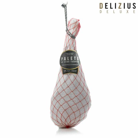 Zestaw łopatki iberyjskiej Cebo i stojaka na szynkę Delizius Deluxe - 4,5-5 Kg