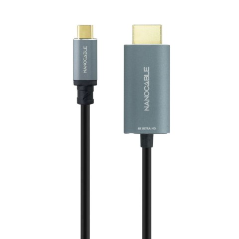 Kabel USB-C na HDMI NANOCABLE 10.15.5162 1,8 m Czarny 8K Ultra HD