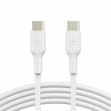Kabel USB-C na USB-C Belkin CAB003BT2MWH Biały 2 m