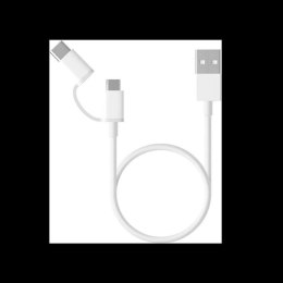Kabel USB do micro USB Xiaomi Biały 30 cm