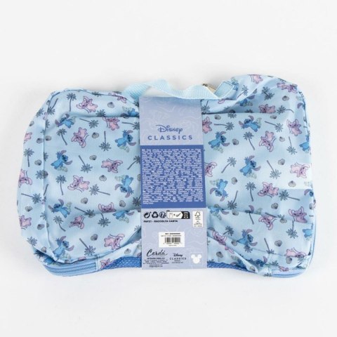 Torba podróżna Stitch Niebieski 100 % poliester 2 x 20 x 32 cm 2 Sztuk