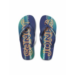 Klapki dla mężczyzn Jack & Jones JFWLOGO 2.0 FLIP FLOP 12251259 Granatowy - 40-41