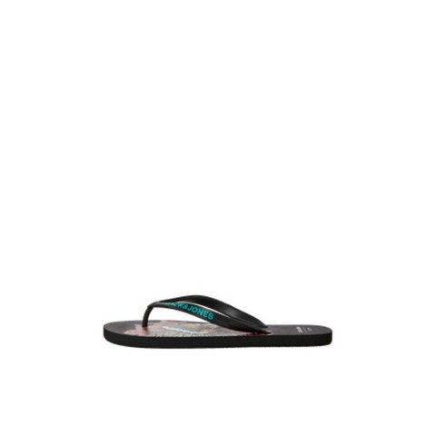 Klapki dla mężczyzn Jack & Jones JFWSKULLS FLIP FLOP 12280854 Czarny - 44-45