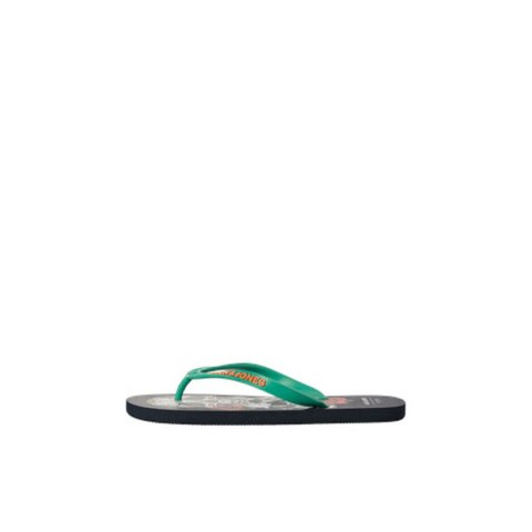 Klapki dla mężczyzn Jack & Jones JFWSKULLS FLIP FLOP 12280854 Czarny - 46-47
