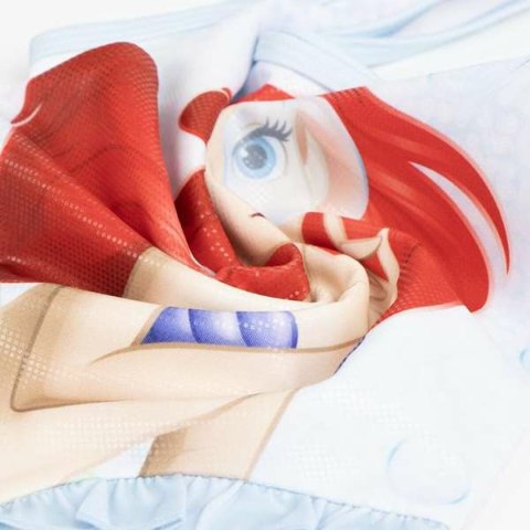 Strój Kąpielowy dla Dziewczynki Disney Princess Jasnoniebieski Liliowy - 7 lat