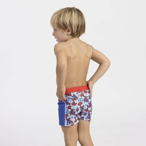 Strój kąpielowy Dziecięcy Spider-Man Niebieski - 4 lata