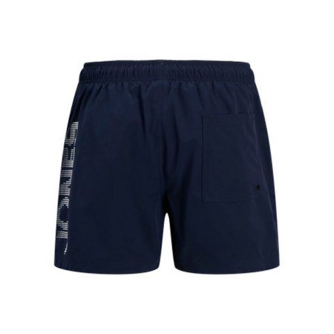 Strój kąpielowy Męski Jack & Jones JPSTMAUI JJSWIM SPLICE LOGO AKM Granatowy - XXL
