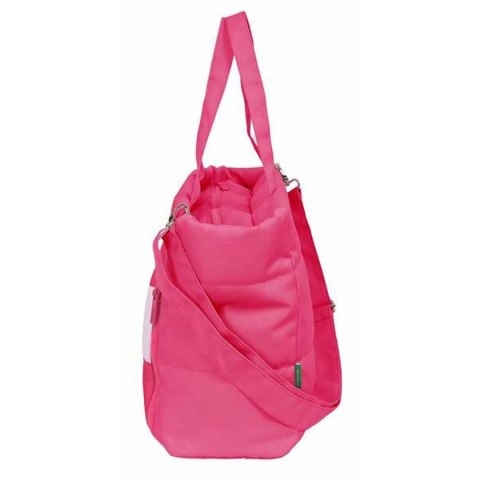 Torba z kieszenią na laptopa Benetton Fuksja 54 x 31 x 17 cm
