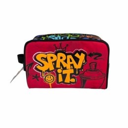 Torba podróżna Toybags Grafitti Czerwony 15 x 25 x 11 cm