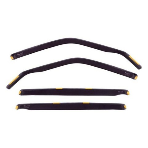 Deflektor wiatru HEKO 15261 5D Przedni 4 pcs Tylni