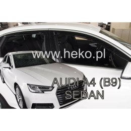 Deflektor wiatru HEKO HO10253 AUDI A4 (B9) SEDAN Tylni Napastnik 4 Części