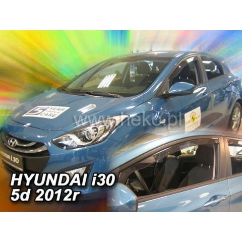 Deflektor wiatru HEKO HO17273 HYUNDAI I30 II HTB/WAGON Frontowy 2 Części