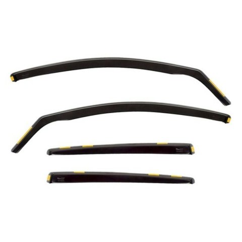 Deflektor wiatru HEKO HO26154 4 Części Przedni Tylni