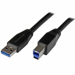 Kabel USB A na USB B Startech USB3SAB10M Czarny