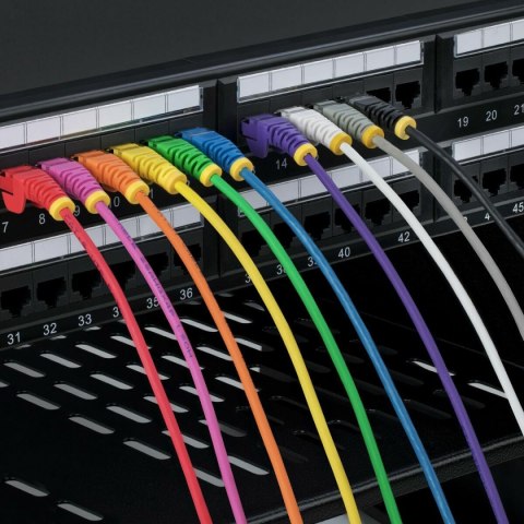 Złącze RJ45 Kategoria 6 FTP Startech N6PAT10MBLS Niebieski 10 m