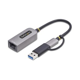 Kabel USB Startech U2GA-USB-C-ETHERNET Szary