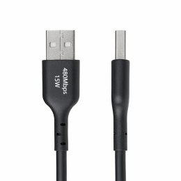 Kabel USB Startech USB2AC3MNC Czarny 3 m
