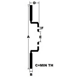 Tarcze Hamulcowe Black Diamond Rayado 6 BDKBD1293G6 6 Paski